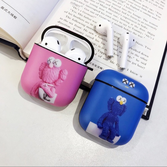 Kaws Sesame Street Airpods Case Compatible… - Picture 1 of 5